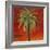 La Palma on Red III-Patricia Pinto-Framed Art Print