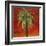 La Palma on Red III-Patricia Pinto-Framed Art Print