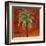 La Palma on Red III-Patricia Pinto-Framed Art Print