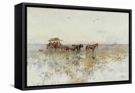 La Pampas, Latin America-Paolo Sala-Framed Premier Image Canvas