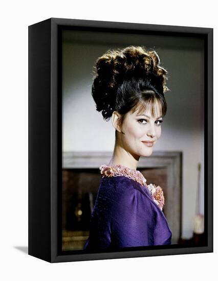 La Panthere Rose THE PINK PANTHER by BlakeEdwards with Claudia Cardinale, 1963 (photo)-null-Framed Stretched Canvas