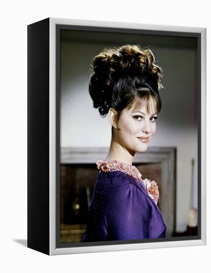 La Panthere Rose THE PINK PANTHER by BlakeEdwards with Claudia Cardinale, 1963 (photo)-null-Framed Stretched Canvas