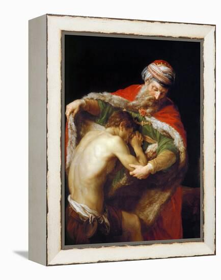 La Parabole Du Fils Prodigue - the Parable of the Prodigal Son - Pompeo Girolamo Batoni (1708-1787)-Pompeo Girolamo Batoni-Framed Premier Image Canvas