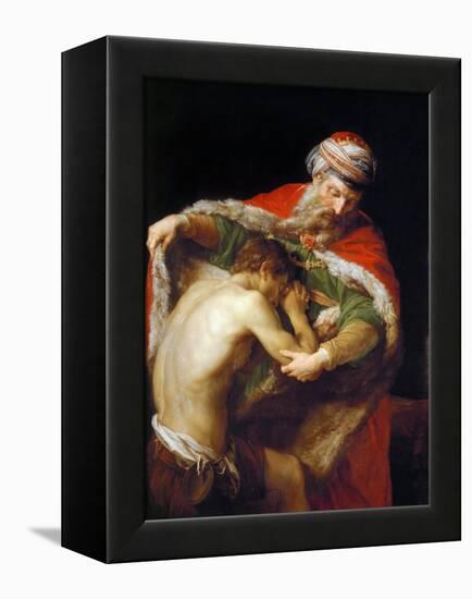 La Parabole Du Fils Prodigue - the Parable of the Prodigal Son - Pompeo Girolamo Batoni (1708-1787)-Pompeo Girolamo Batoni-Framed Premier Image Canvas