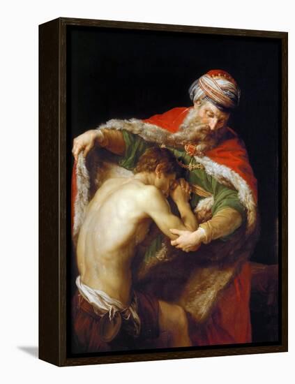 La Parabole Du Fils Prodigue - the Parable of the Prodigal Son - Pompeo Girolamo Batoni (1708-1787)-Pompeo Girolamo Batoni-Framed Premier Image Canvas