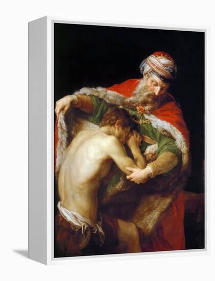 La Parabole Du Fils Prodigue - the Parable of the Prodigal Son - Pompeo Girolamo Batoni (1708-1787)-Pompeo Girolamo Batoni-Framed Premier Image Canvas