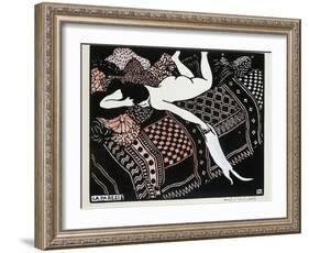 La Paresse, 1896-F?lix Vallotton-Framed Giclee Print