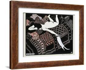 La Paresse, 1896-F?lix Vallotton-Framed Giclee Print