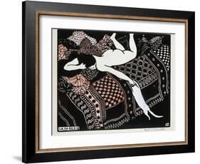 La Paresse, 1896-F?lix Vallotton-Framed Giclee Print