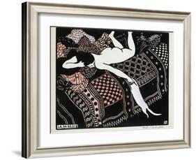 La Paresse, 1896-F?lix Vallotton-Framed Giclee Print
