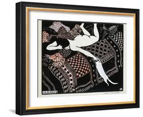 La Paresse, 1896-F?lix Vallotton-Framed Giclee Print