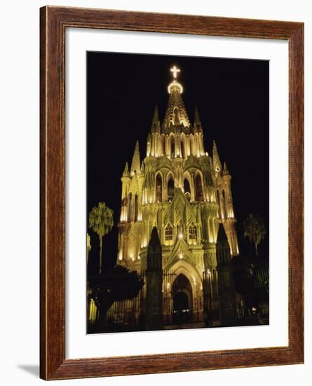 La Parroquia Church, San Miguel de Allende, Mexico-null-Framed Photographic Print