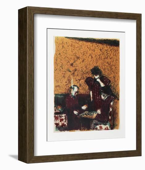 La partie de dames-Edouard Vuillard-Framed Limited Edition