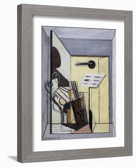 La partition-Louis Marcoussis-Framed Giclee Print