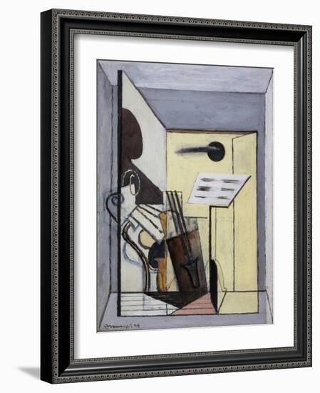 La partition-Louis Marcoussis-Framed Giclee Print