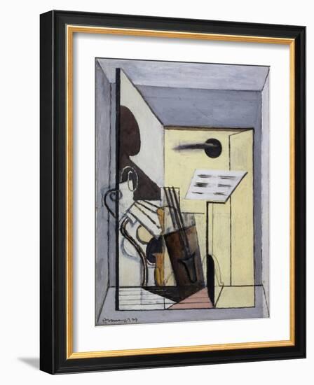 La partition-Louis Marcoussis-Framed Giclee Print