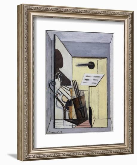 La partition-Louis Marcoussis-Framed Giclee Print