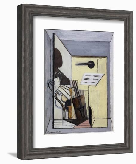 La partition-Louis Marcoussis-Framed Giclee Print