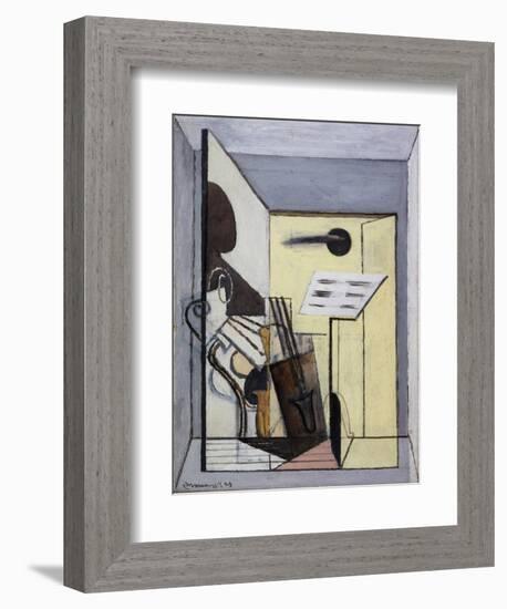 La partition-Louis Marcoussis-Framed Giclee Print