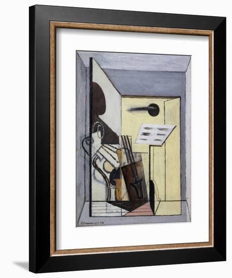 La partition-Louis Marcoussis-Framed Giclee Print