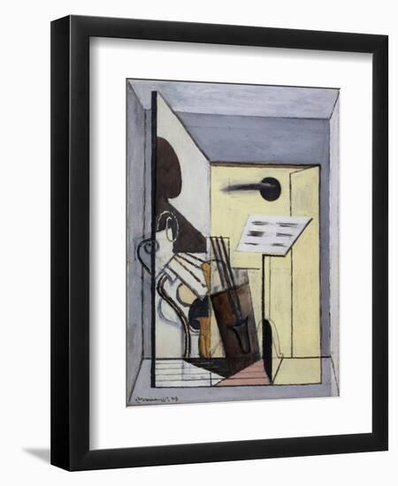 La partition-Louis Marcoussis-Framed Giclee Print