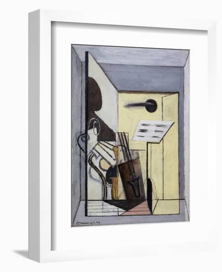 La partition-Louis Marcoussis-Framed Giclee Print