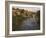 La Passerelle: a French River Landscape with a Washerwoman-Fritz Thaulow-Framed Giclee Print