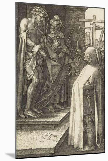La Passion du Christ (1507-1513). Ecce Homo-Albrecht Dürer-Mounted Giclee Print