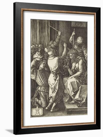 La Passion du Christ (1507-1513). Le Couronnement d'Epines-Albrecht Dürer-Framed Giclee Print