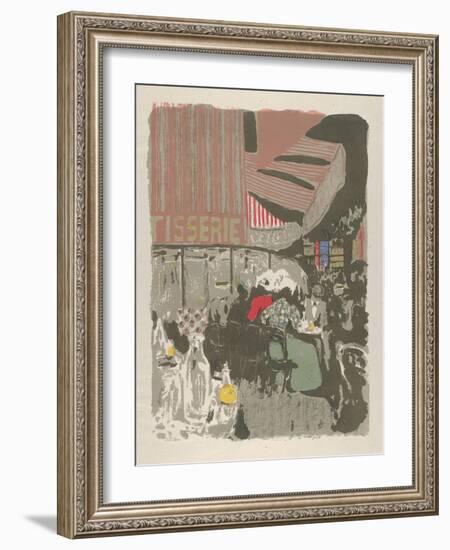 La Pâtisserie, from the album Paysages et Intérieurs, 1899-Edouard Vuillard-Framed Giclee Print