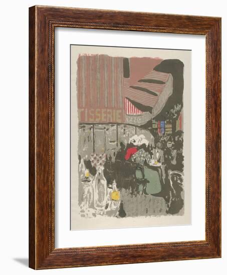 La Pâtisserie, from the album Paysages et Intérieurs, 1899-Edouard Vuillard-Framed Giclee Print