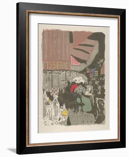 La Pâtisserie, from the album Paysages et Intérieurs, 1899-Edouard Vuillard-Framed Giclee Print