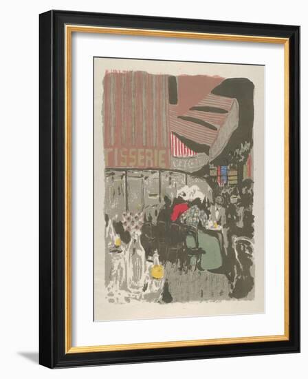 La Pâtisserie, from the album Paysages et Intérieurs, 1899-Edouard Vuillard-Framed Giclee Print