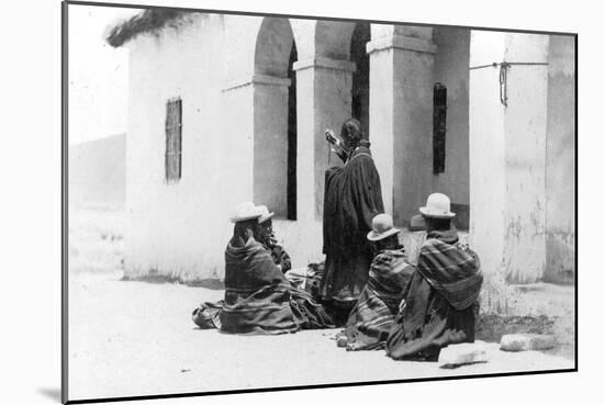 La Paz, Bolivia, C1900s-null-Mounted Giclee Print