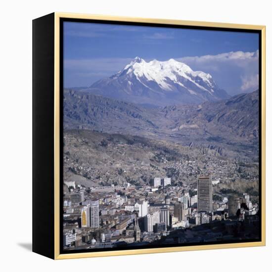 La Paz, Bolivia-null-Framed Premier Image Canvas