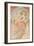 La Peinture, 1898 (Colour Lithograph)-Alphonse Marie Mucha-Framed Giclee Print