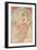 La Peinture, 1898 (Colour Lithograph)-Alphonse Marie Mucha-Framed Giclee Print