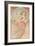 La Peinture, 1898 (Colour Lithograph)-Alphonse Marie Mucha-Framed Giclee Print