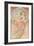 La Peinture, 1898 (Colour Lithograph)-Alphonse Marie Mucha-Framed Giclee Print