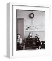 La Pendule, Paris, c.1957-Robert Doisneau-Framed Art Print