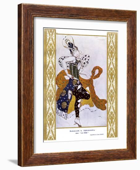 La Peri, Ballet Russes-Leon Bakst-Framed Photographic Print