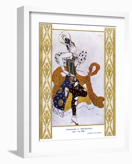 La Peri, Ballet Russes-Leon Bakst-Framed Photographic Print