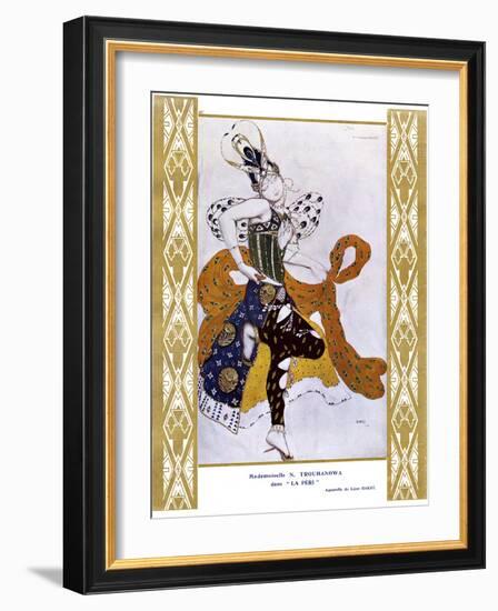 La Peri, Ballet Russes-Leon Bakst-Framed Photographic Print