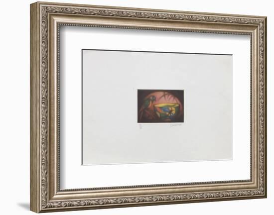 La perruche-Laurent Schkolnyk-Framed Limited Edition