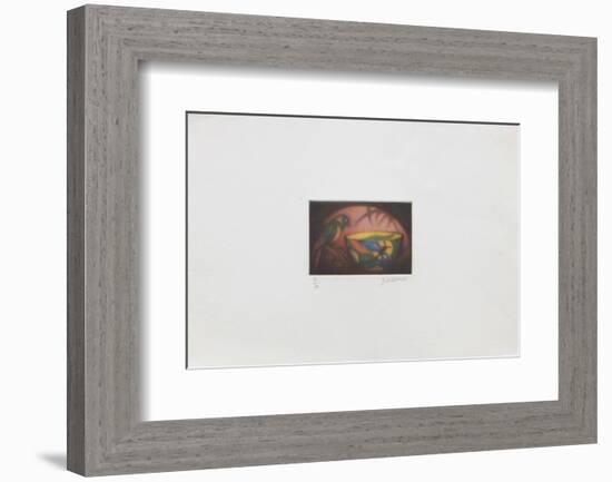 La perruche-Laurent Schkolnyk-Framed Limited Edition