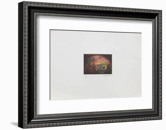 La perruche-Laurent Schkolnyk-Framed Limited Edition