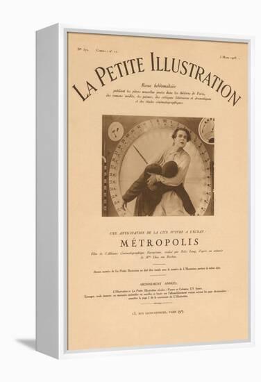 La Petit Illustration - Metropolis-null-Framed Stretched Canvas