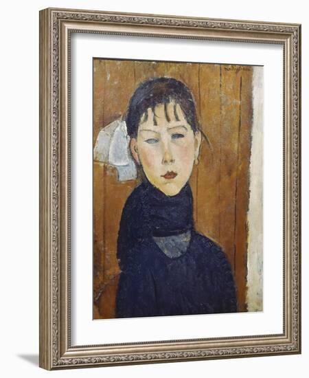 La Petite Marie, 1918-Amadeo Modigliani-Framed Giclee Print