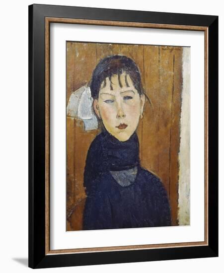 La Petite Marie, 1918-Amadeo Modigliani-Framed Giclee Print