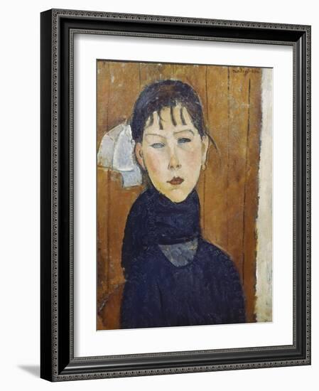 La Petite Marie, 1918-Amadeo Modigliani-Framed Giclee Print